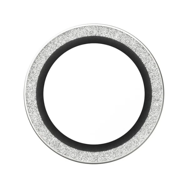 Стъклен Протектор за камера PanzerGlass Hoops Lens Protector за iPhone 17 Air, сребрист с камъчета 2