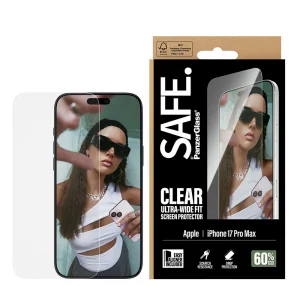 Стъклен протектор Safe за iPhone 18 Pro Max, UWF EasyAligner