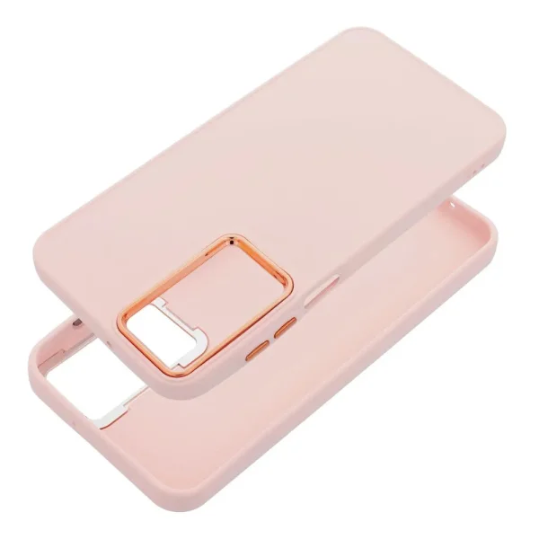 Shockproof case FRAME for Samsung Galaxy A17, Pink 2