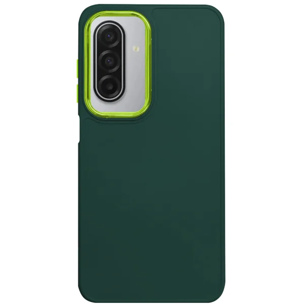 Shockproof case FRAME for Samsung Galaxy A17, Green 1