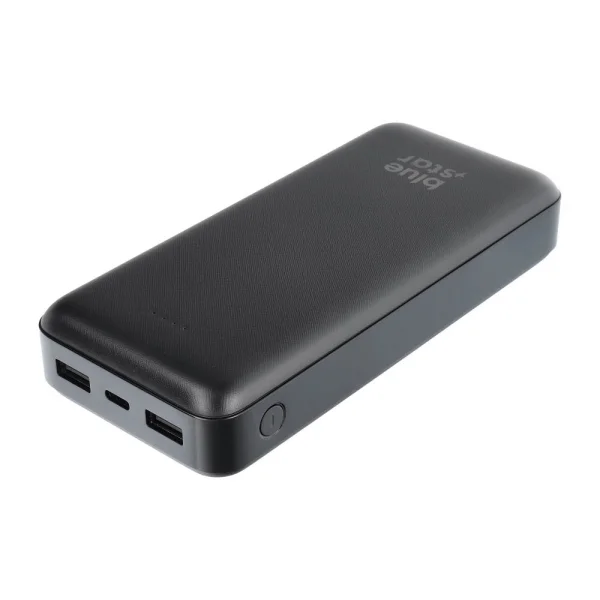 Външна батерия Blue Star, 20000 mAh, 2.1A, W2015, черен 4