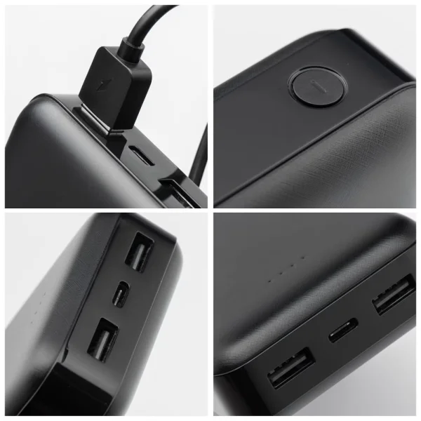 Външна батерия Blue Star, 20000 mAh, 2.1A, W2015, черен 3