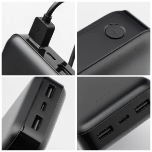 Външна батерия Blue Star, 20000 mAh, 2.1A, W2015, черен 3
