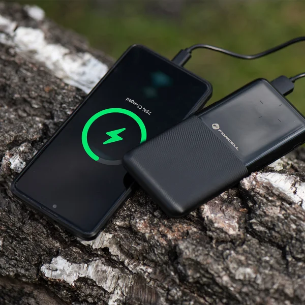 Външна батерия Forcell F-Energy, P10k1, PD, QC3.0, 3A, 20W, 10000 mAh, черен 4