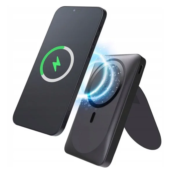 Външна батерия Forcell F-Energy MagStand, F10K2, QC3.0, PD, 5A, 20W, 10000 mAh, черен 2