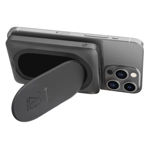 Външна батерия Forcell F-Energy MagStand, F10K2, QC3.0, PD, 5A, 20W, 10000 mAh, черен 3