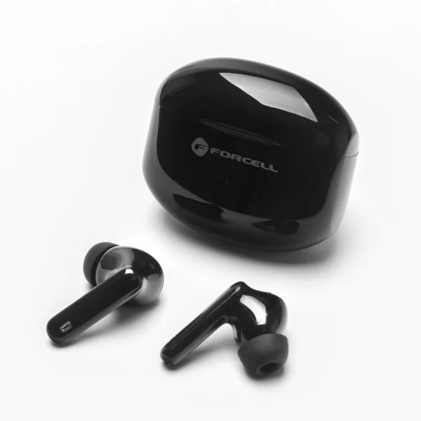 Безжични слушалкиTWS Forcell F-Audio Clear Sound , черен 2