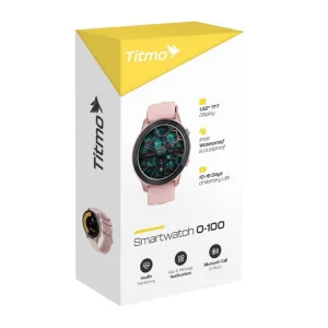 Смарт Часовник TITMO O-100, TFT, bluetooth call, розов 3