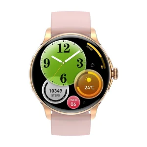 Смарт Часовник TITMO O-150, AMOLED, bluetooth call, Розов