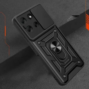 Удароустойчив Калъф Techsuit CamShield за Motorola Moto G86, черен 5