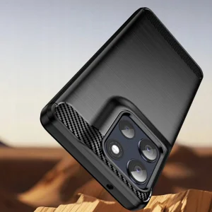 Силиконов Калъф Techsuit Carbon за Motorola Moto G86, черен 4