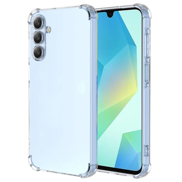 Anti Shock silicone case for Samsung Galaxy A56, 1.5mm, Transparent 2