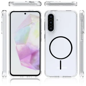 Case Anti Shock Thin MagSF for Samsung Galaxy A36 / A37 5G, black 3