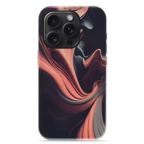 Shock-resistant case Decor for iPhone 15 Pro, Desert 1