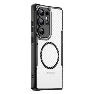 Калъф MagSF Hybrid Carbon за Samsung Galaxy S24 Ultra, Черен 3