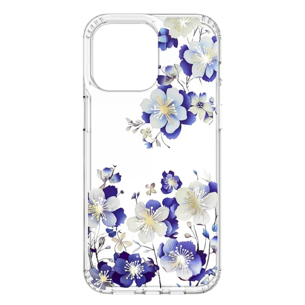 Shockproof case IMD print for iPhone 15 Pro, Flowers 3