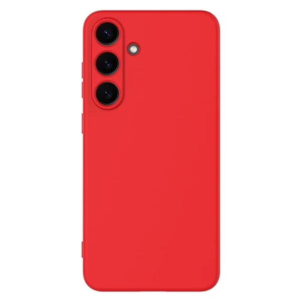 Silicone Case Silicone Lite for Samsung Galaxy S25 FE, red 1