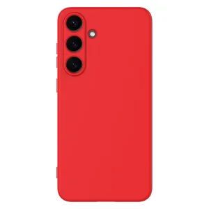 Силиконов калъф Silicone Lite за Samsung Galaxy S25 FE,  червен