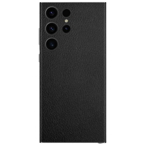 Фолио Протектор за Samsung Galaxy S25 Ultra, черна кожа 1