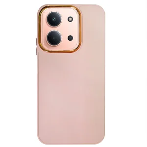 Удароустойчив калъф FRAME за Xiaomi Redmi 15C, розов