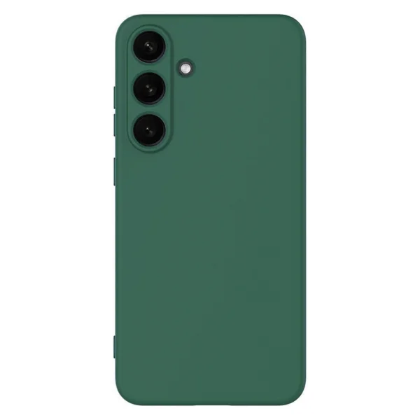 Silicone case Matte for Samsung Galaxy S25 FE, green 1