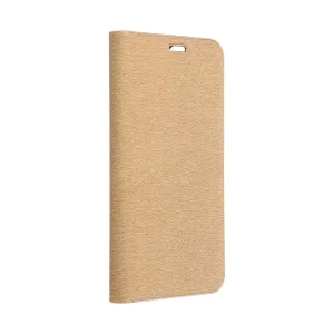 Калъф Тефтер LUNA Gold за Samsung Galaxy S25 FE, златист 3