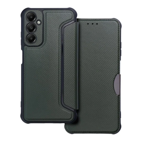 Калъф Тефтер Razor Book за Samsung Galaxy A05s, тъмно зелен 1