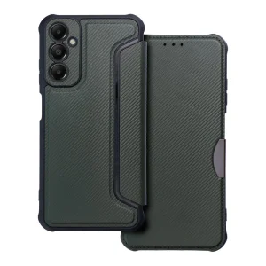 Калъф Тефтер Razor Book за Samsung Galaxy A05s, тъмно зелен
