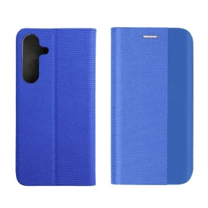 Калъф Тефтер SENSITIVE за Samsung Galaxy S25 FE, син