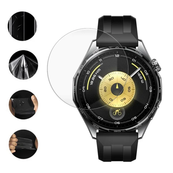 Hydrogel screen protector for smartwatch Huawei Watch GT6 41mm 1