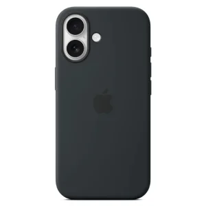 Калъф Apple Silicone with MagSafe за IPhone 17, mgf14zm/a, черен