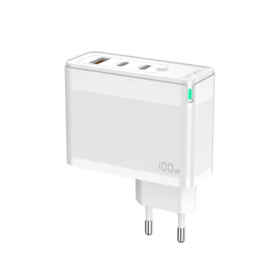 Зарядно Jellico C118 220V GaN 100W PD 2xUSB-C, бял 4