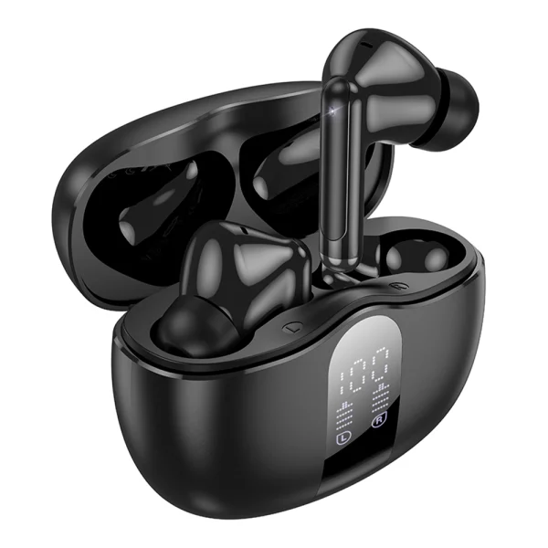 Wireless Earbuds Borofone TWS FQ3 Soulmate ANC, ENC, black 1