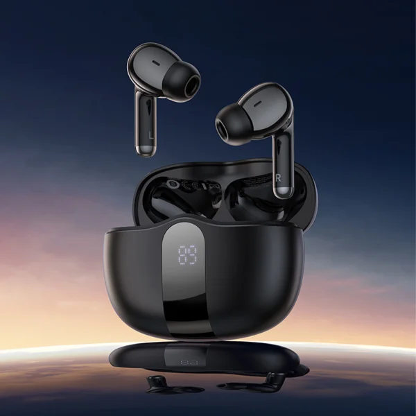 Wireless Earbuds Borofone TWS FQ3 Soulmate ANC, ENC, black 3