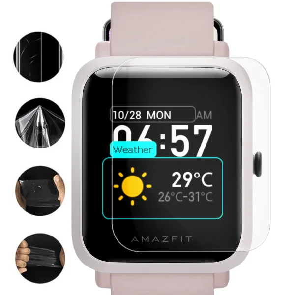 Хидрогел протектор за часовник Amazfit Bip s 1