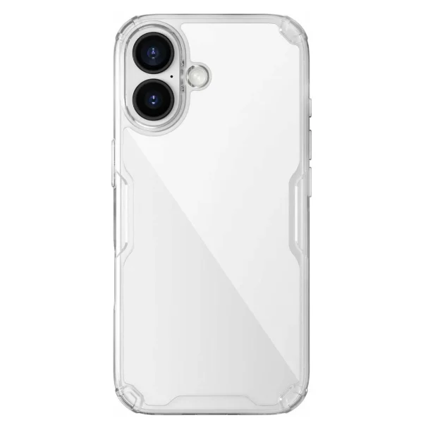 Nillkin Nature TPU PRO case for Iphone 17, transparent 1