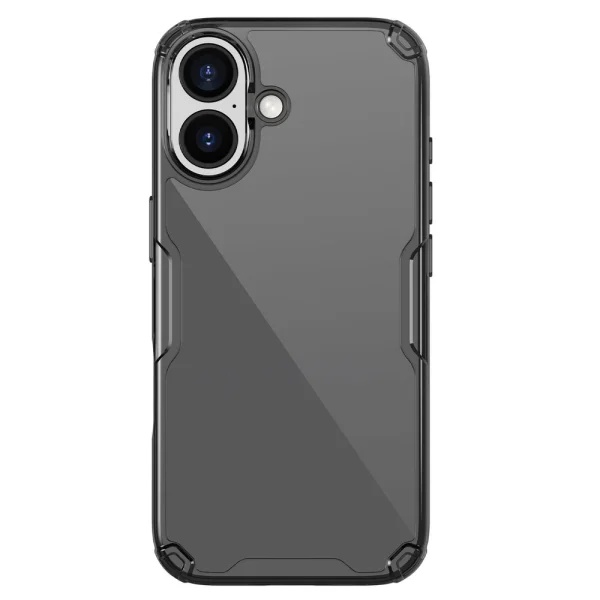 Nillkin Nature TPU PRO Case for Iphone 17, black-transparent 1