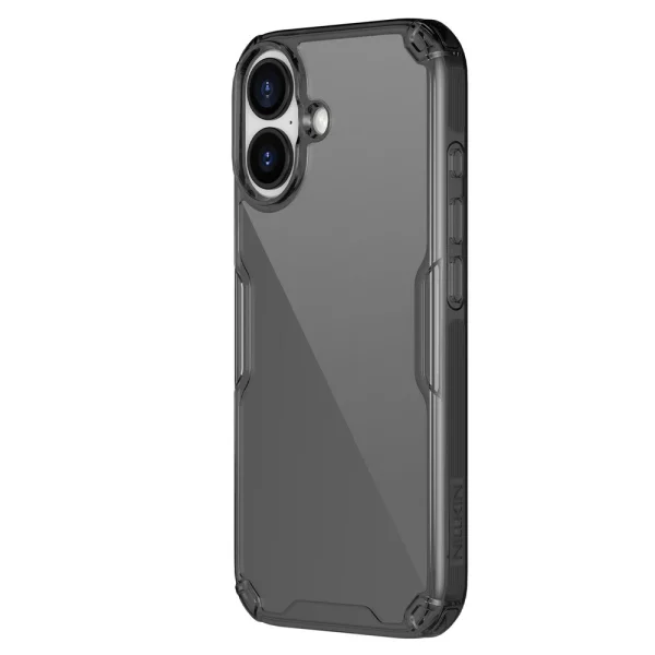 Nillkin Nature TPU PRO Case for Iphone 17, black-transparent 2