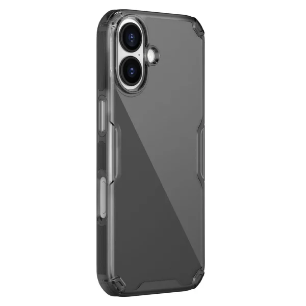 Nillkin Nature TPU PRO Case for Iphone 17, black-transparent 3