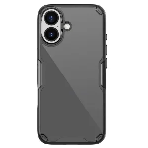 Калъф Nillkin Nature TPU PRO за Iphone 17, черен-прозрачен
