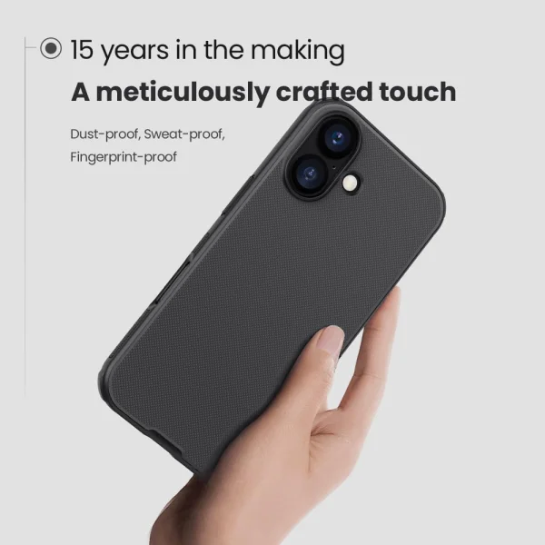 Калъф Nillkin Super Frosted PRO Magnetic за Iphone 17, черен 5