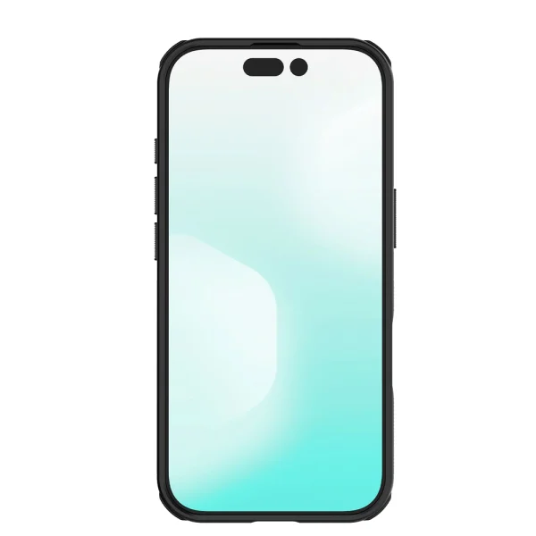 Nillkin Super Frosted PRO Magnetic Case for Iphone 17, transparent-black 5