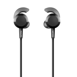 Безжични слушалки с микрофон Philips TAE4205BK, Черни