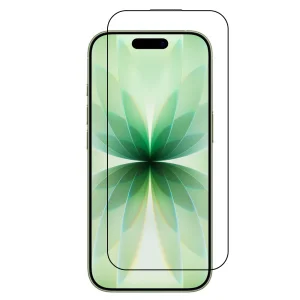 Стъклен Протектор 5D Full Glue за iPhone 17, черен