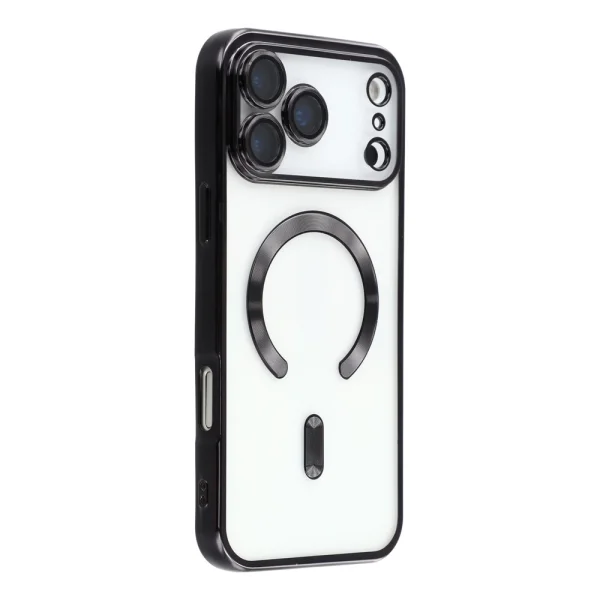 Силиконов калъф Electro Mag Cover за Iphone 18 Pro Max, черен 2