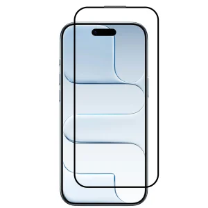 Стъклен протектор Veason 6D Pro Full Glue за iPhone 17 Air, черен