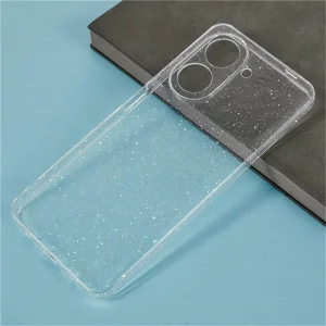 Силиконов калъф Techsuit SparkleSkin за Xiaomi Redmi A5 4G, прозрачен 3