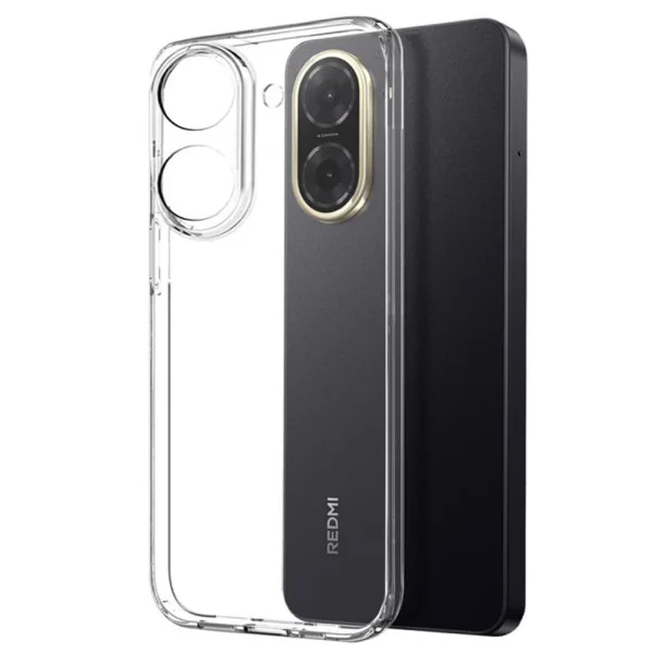 Techsuit Silicone silicone case for Xiaomi Redmi A5 4G, transparent 1
