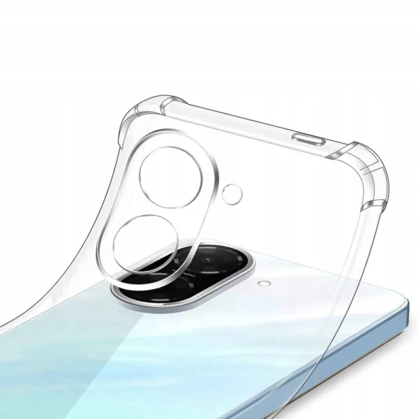 Силиконов калъф Techsuit Shockproof MagSF за Xiaomi Redmi A5 4G, прозрачен 2