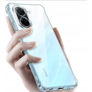 Силиконов калъф Techsuit Shockproof MagSF за Xiaomi Redmi A5 4G, прозрачен 4